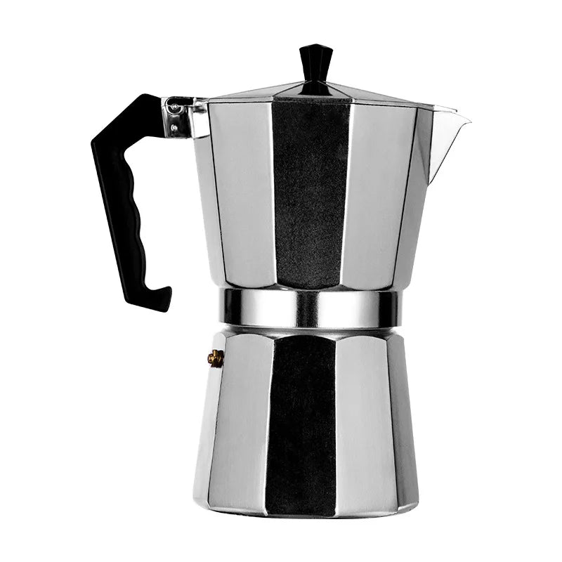 Moka Espresso Percolator Alloy Coffee Maker Mocha Pot 300ml 450ml