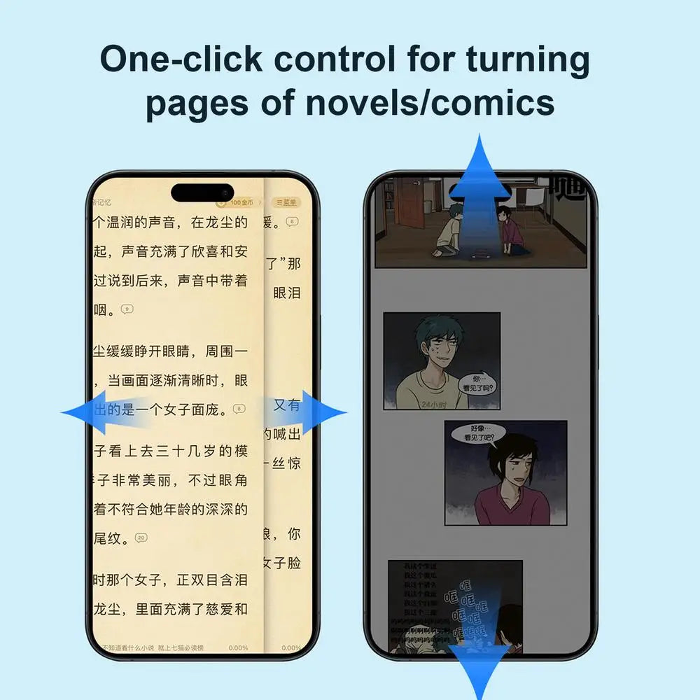 Finger Remote Control Scrolling Ring Tiktoks Remote Mobile Phone Video Remote Control Selfie Stick Camera Bluetoothcompatible ﻿