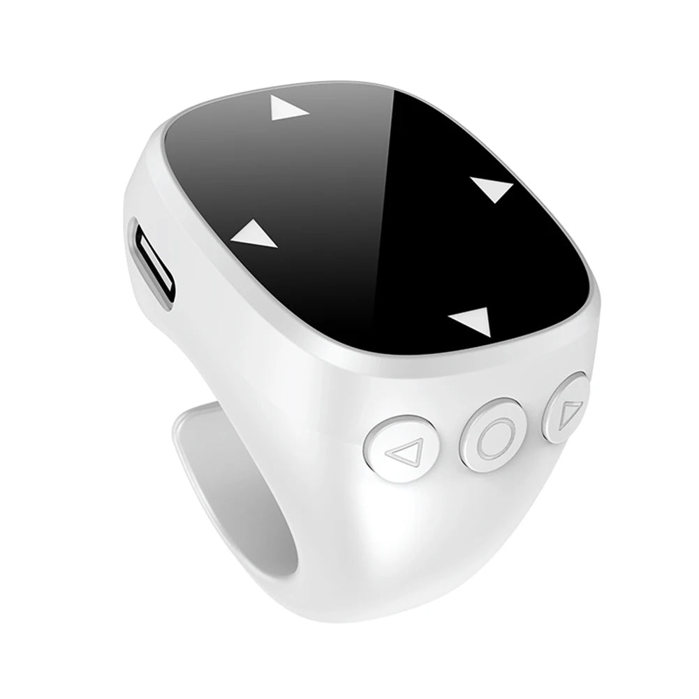 For TikTok Scrolling Ring Bluetooth 5.3 Fingertip Wireless Remote Control Video Scrolling Remote Control Ring for iOS Android