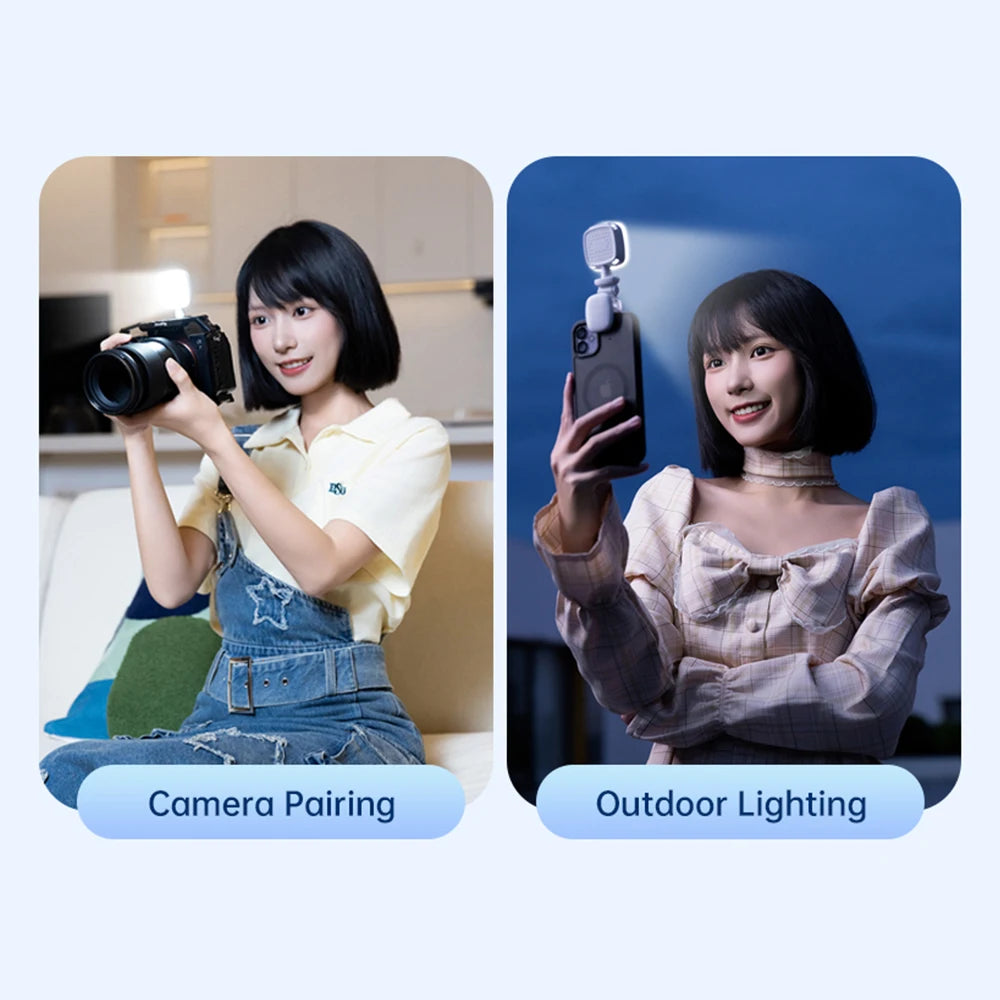 Portable LED Selfie Light Camera Mini Fill Light Rechargeable Phone Night Lights USB Clamp Lamp For Laptop Tablet TikTok Video