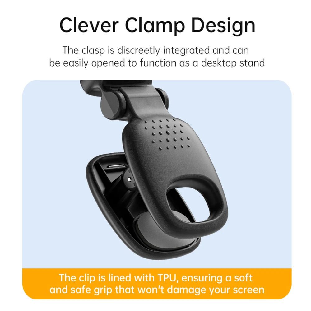 Portable LED Selfie Light Camera Mini Fill Light Rechargeable Phone Night Lights USB Clamp Lamp For Laptop Tablet TikTok Video