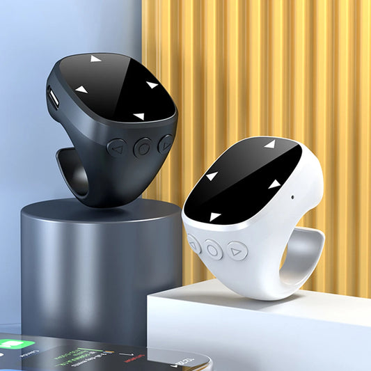 For TikTok Scrolling Ring Bluetooth 5.3 Fingertip Wireless Remote Control Video Scrolling Remote Control Ring for iOS Android