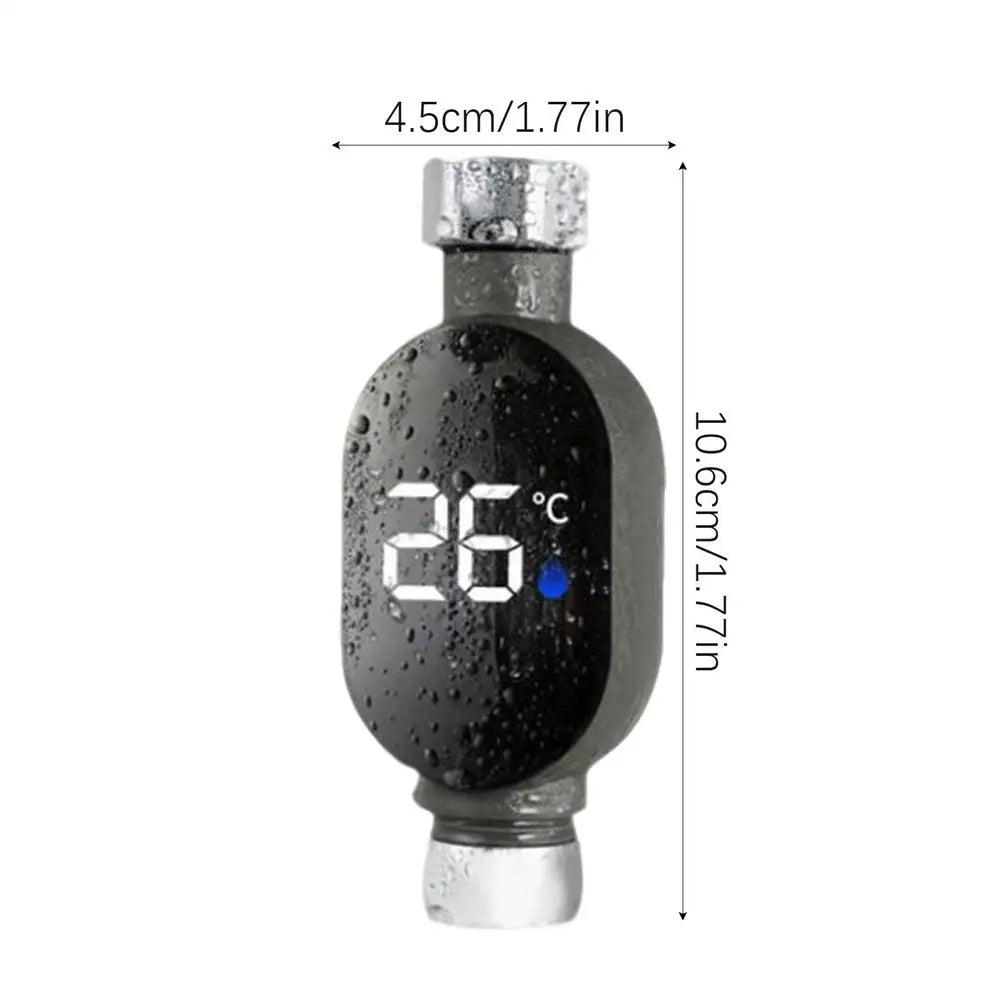 Shower Temperature Gauge Led Digital Display Baby Bath Water Temperature Gauge Waterproof Smart Monitor For Bath Bathroom