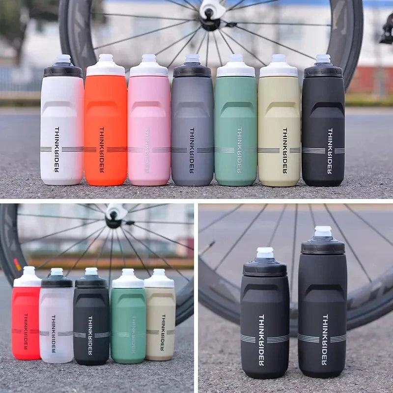 620ml/750ml Cycling Water Bottle | MTB/Road Bike | Large Capacity BPA-Free Plastic | Leakproof & Portable | Outdoor Sports Drink