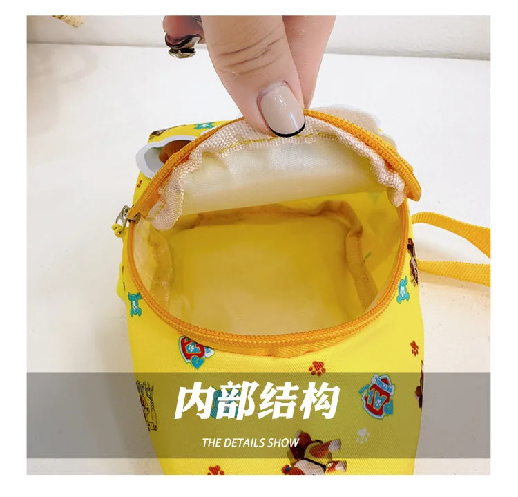 Paw Patrol Kawaii Children's Chest Bag Cute Cartoon Crossbody Bag Fashion Travel Satchel Portable Handbags Purse Backpacks Gifts