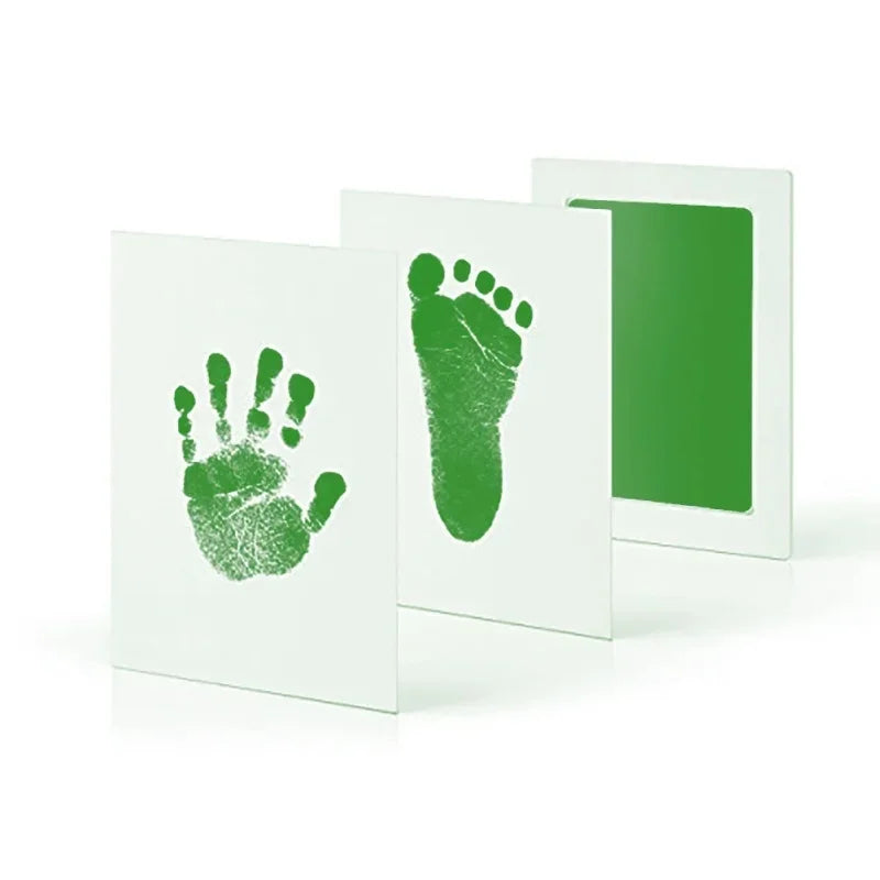 Pet Handprint Footprint Clay Disposable No Wash Ink Clay with Layered Design Non Sticky Mess Free Safe Gentle Handprint Ink Pad