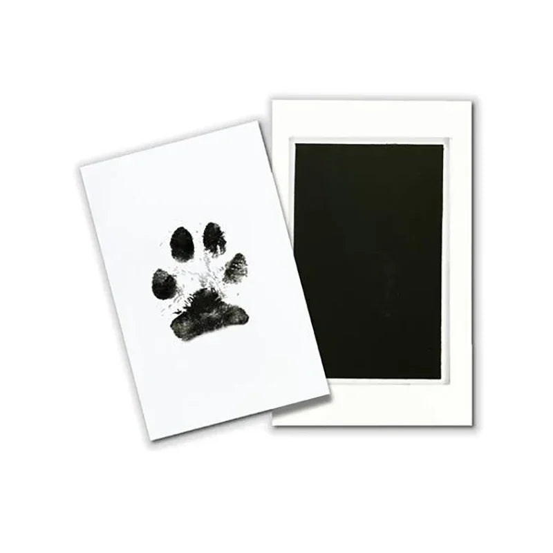 Pet Handprint Footprint Clay Disposable No Wash Ink Clay with Layered Design Non Sticky Mess Free Safe Gentle Handprint Ink Pad