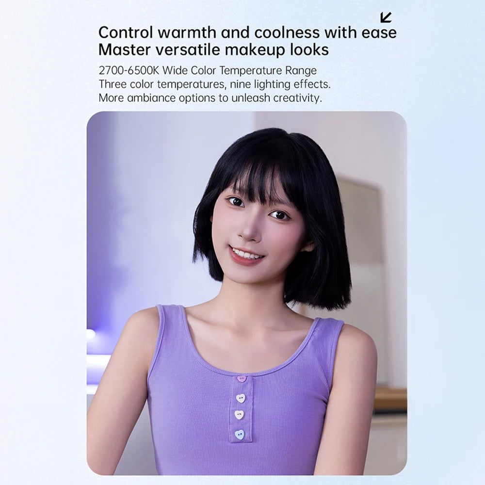 Portable LED Selfie Light Camera Mini Fill Light Rechargeable Phone Night Lights USB Clamp Lamp For Laptop Tablet TikTok Video