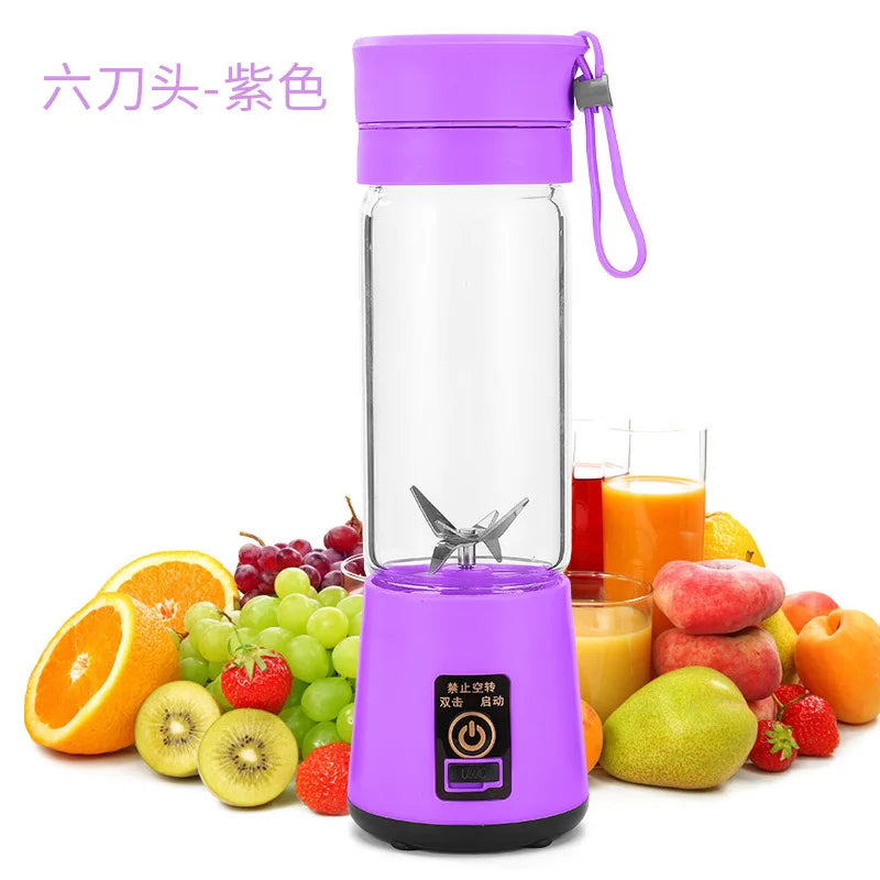 Mini Juicers Portable Electric Juicer Blender Usb Fruit Mixers Fruit Food Milkshake Multifunction Juice Maker Machine