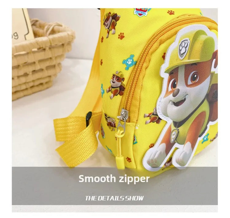 Paw Patrol Kawaii Children's Chest Bag Cute Cartoon Crossbody Bag Fashion Travel Satchel Portable Handbags Purse Backpacks Gifts